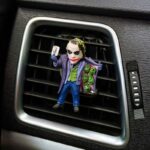 Figurine Joker en résine pour voiture Clip-C