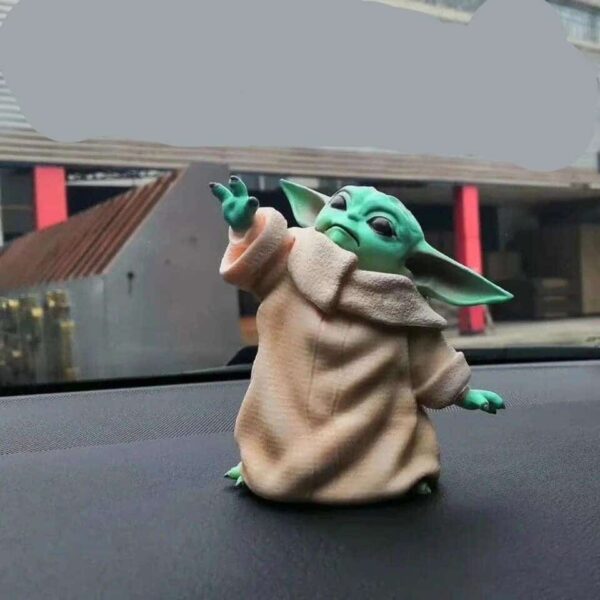 Figurine décorative Yoda pour tableau de bord voiture_1