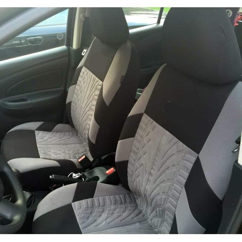 Housse de protection de siège de voiture en  polyester_4