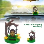 Figurine dansante singe décoration de voiture pour enfant_4